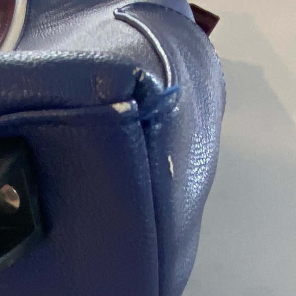 Cabrelli Co Blue Roller Briefcase Laptop Tote Travel Bag - Picture 13 of 13